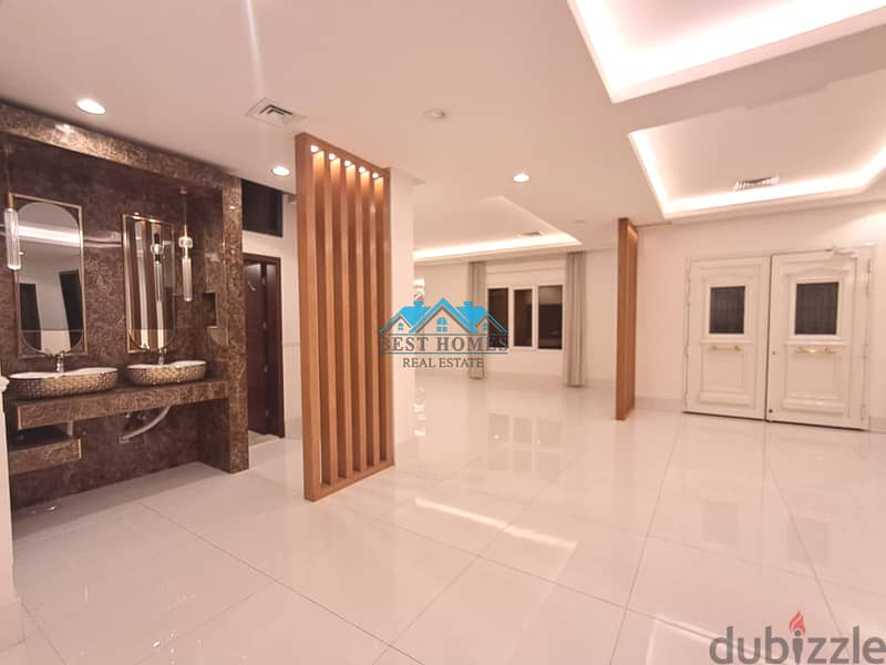 Bright 4 Bedroom Ground Floor Apartment with Private Entrance in Bayan 1