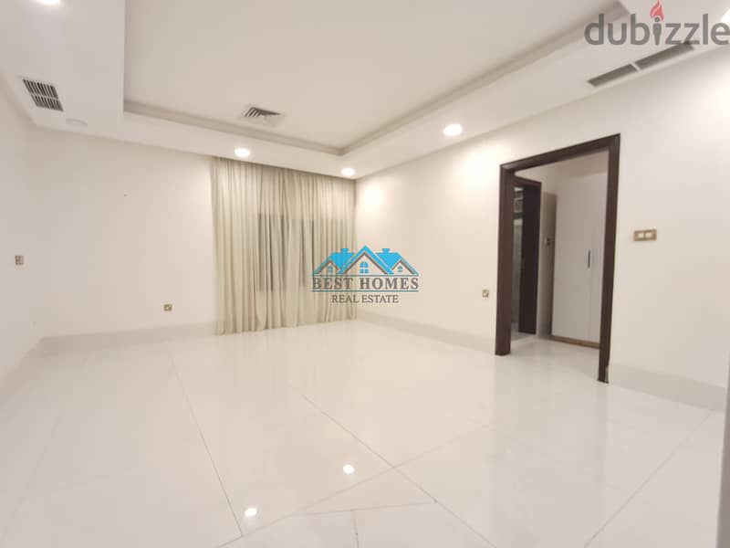 Bright 4 Bedroom Ground Floor Apartment with Private Entrance in Bayan 2