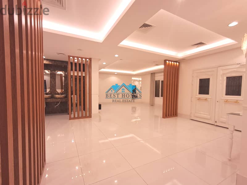Bright 4 Bedroom Ground Floor Apartment with Private Entrance in Bayan 6