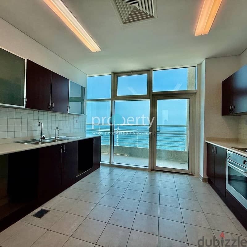 3 bedroom seaview apartment for rent in Mangaf 2