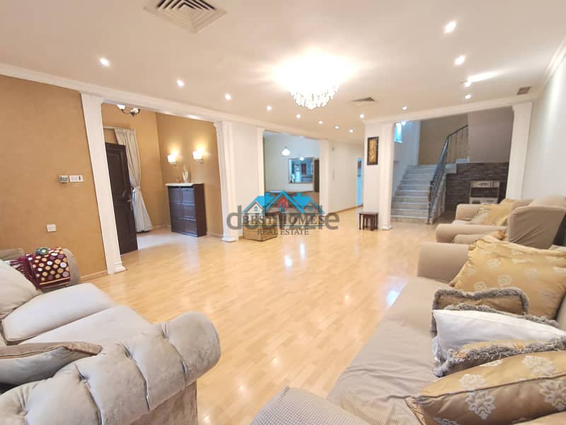 Grand 4 Bedrooms Mini Villa with Gardens & 2 Kitchens in Salwa 5