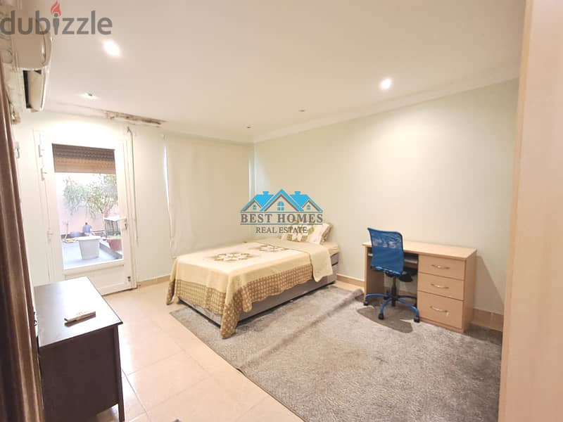 Grand 4 Bedrooms Mini Villa with Gardens & 2 Kitchens in Salwa 8