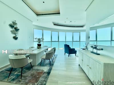 Three bedroom semi furnished apartment for rent in shaab