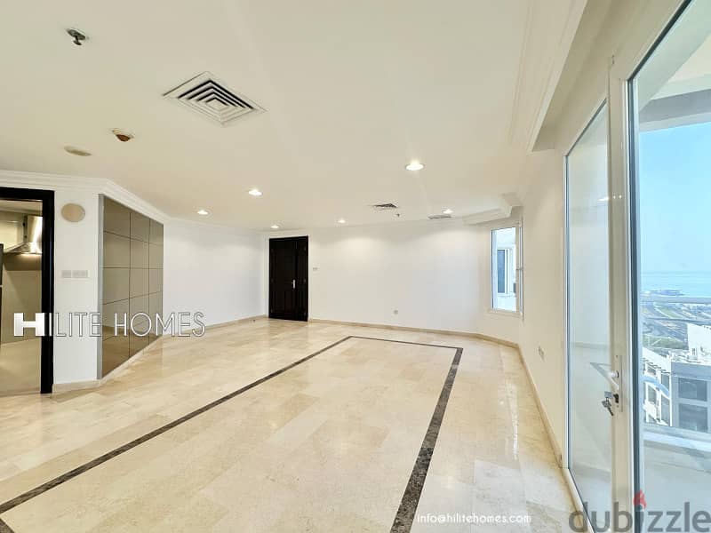 3 bedroom Seaview apartment with balcony for rent in Shaab Al bahari 9