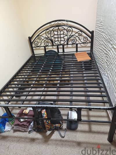iron bed