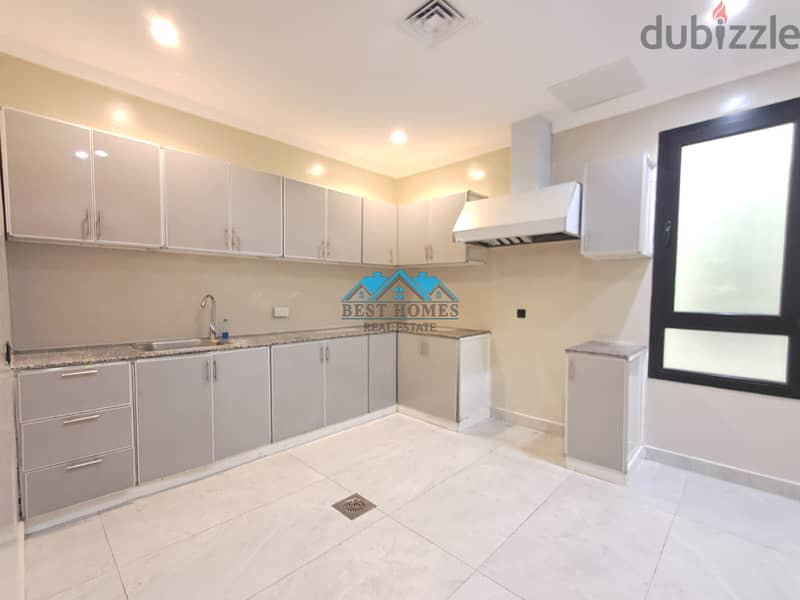 Modern 4 Bedrooms Apartment with 2 Living Halls in Surra 9