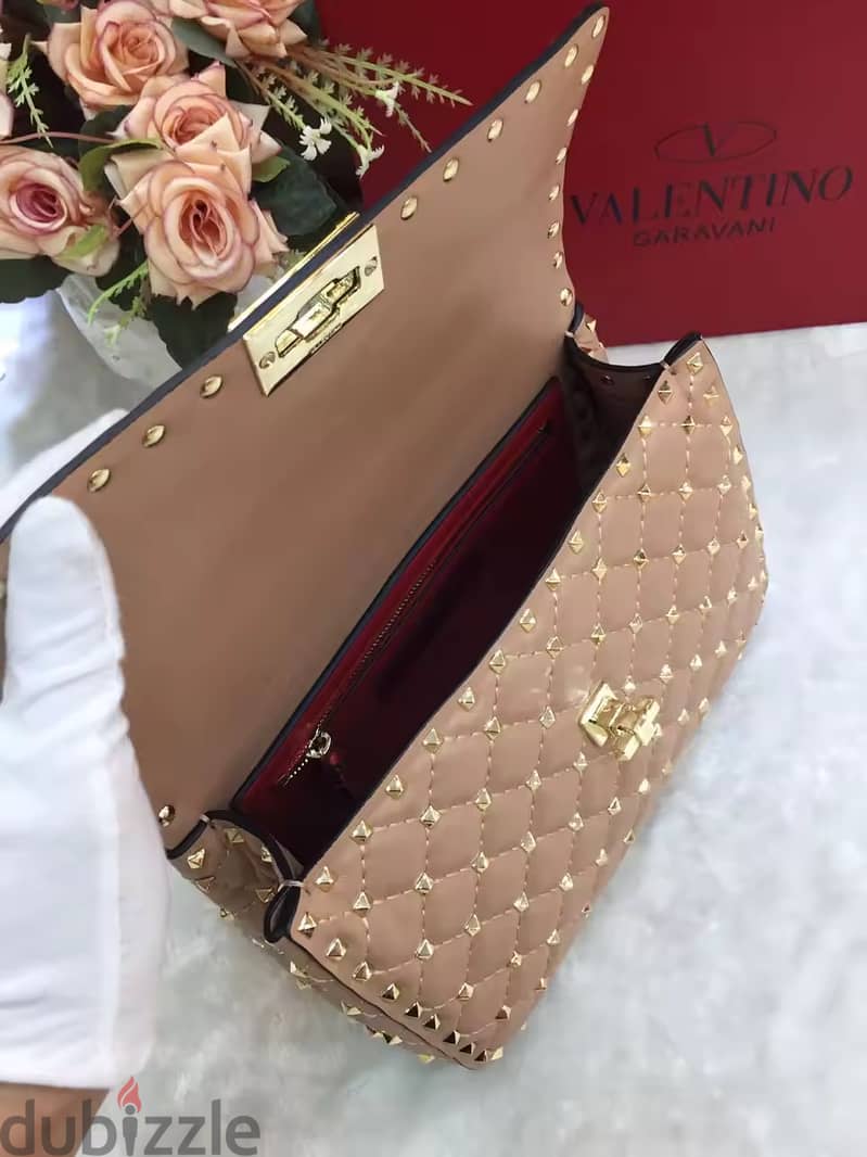 Valentino Garavani Rockstud Spike Medium Bag 3