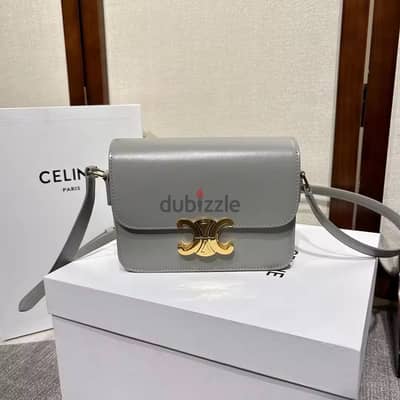 CELINE Classique Triomphe Bag – Grey