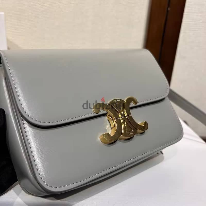 CELINE Classique Triomphe Bag – Grey 1