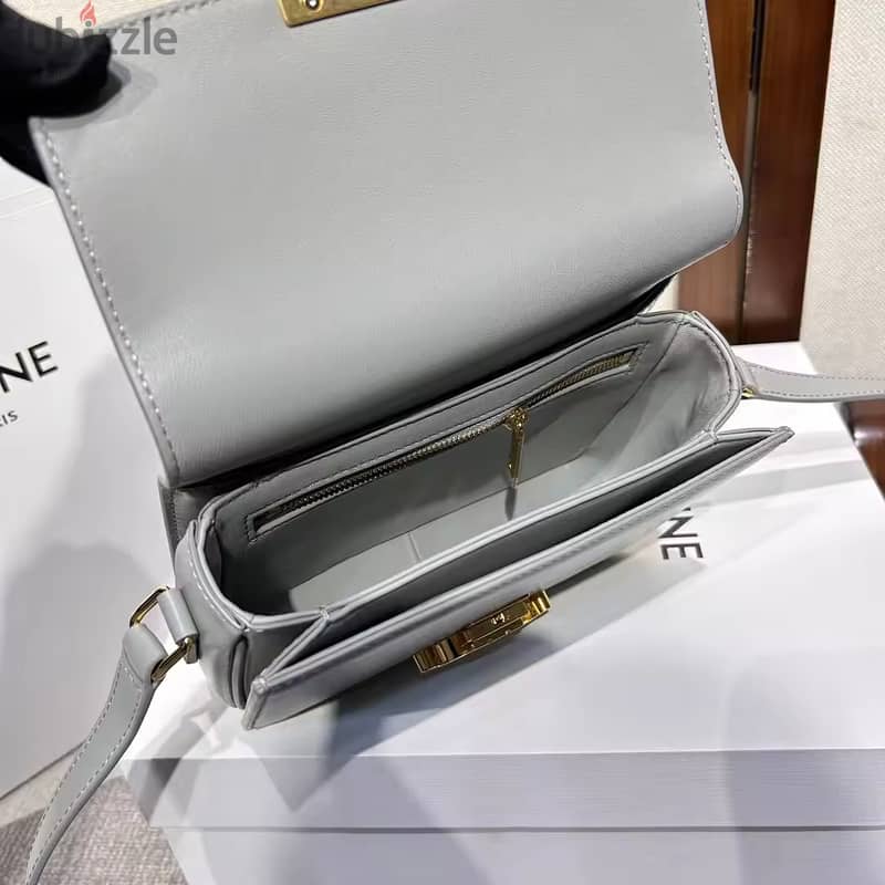 CELINE Classique Triomphe Bag – Grey 3