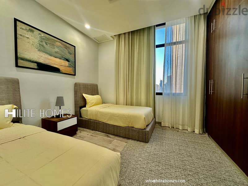 Furnished Two Bedroom Serviced Apartment For Rent,Close to Kuwait City 5