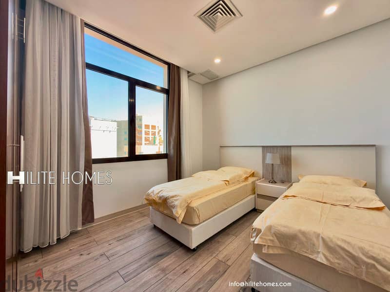 Furnished Two Bedroom Serviced Apartment For Rent,Close to Kuwait City 13