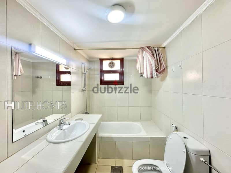 Unfurnished 3 bedroom apartments with balcony for rent in Sulaibikhat 10