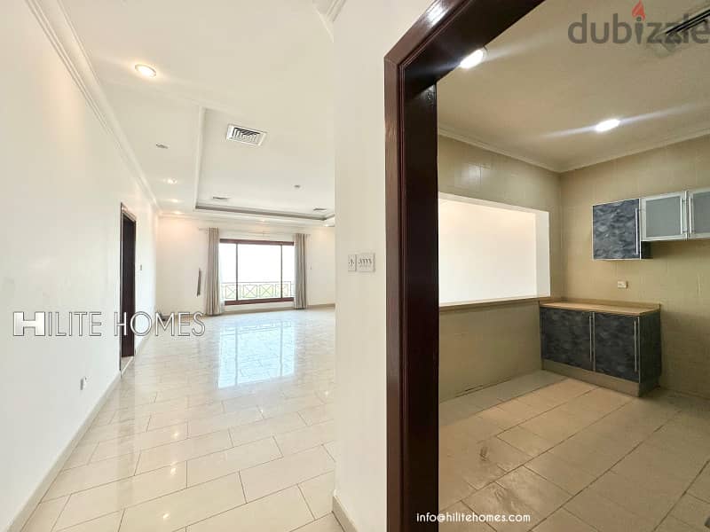 Unfurnished 3 bedroom apartments with balcony for rent in Sulaibikhat 12