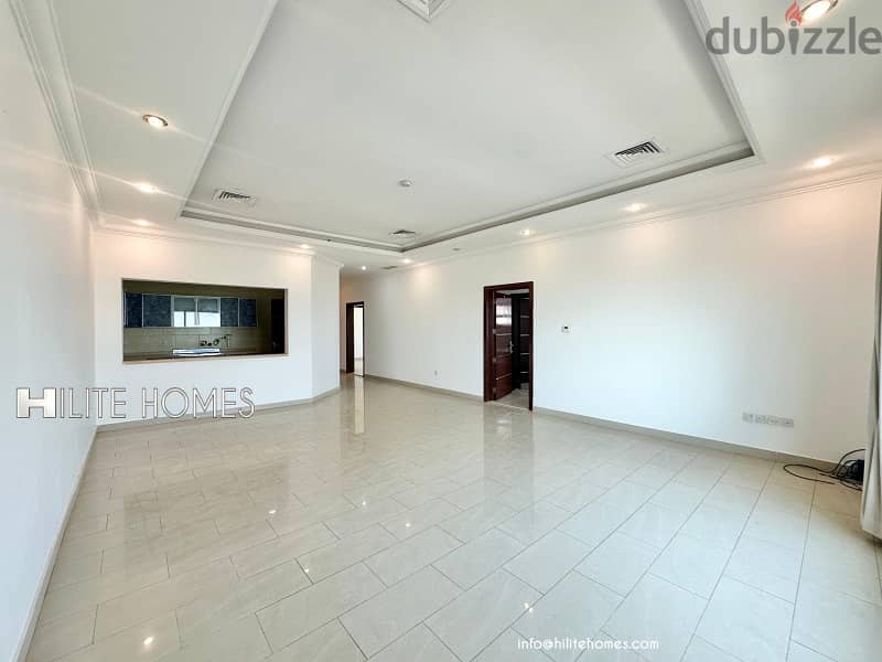 Unfurnished 3 bedroom apartments with balcony for rent in Sulaibikhat 14