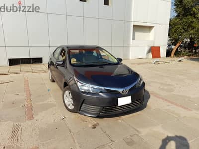 installments  Corolla 2018