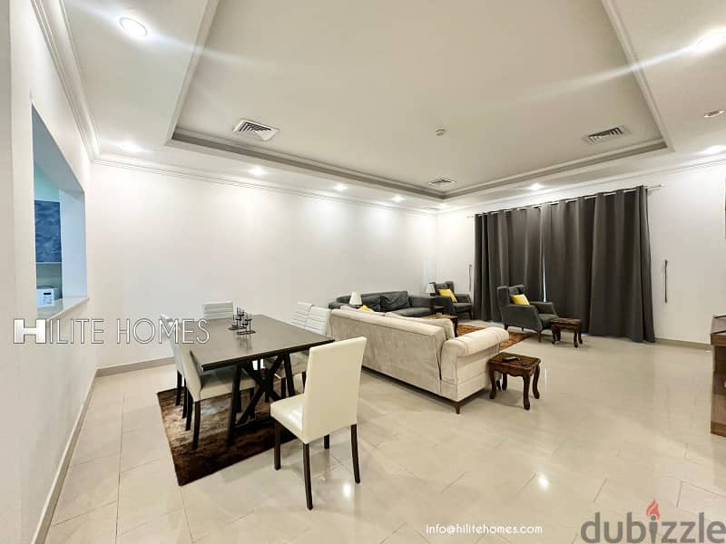Furnished 3 bedroom apartments with balcony for rent in Sulaibikhat 8