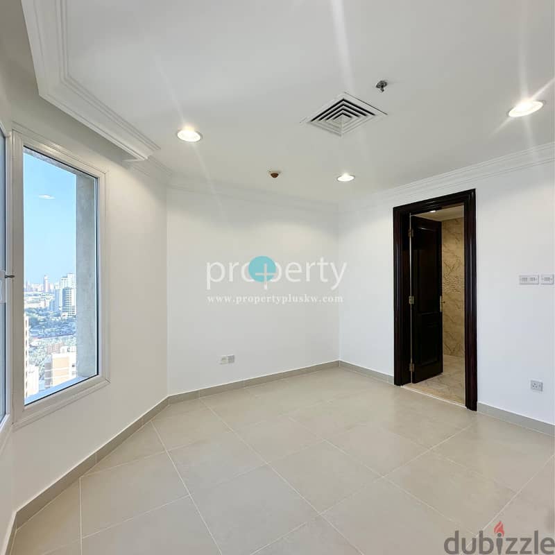 3 bedroom Seaview apartment with balcony for rent in Shaab Al bahari 4