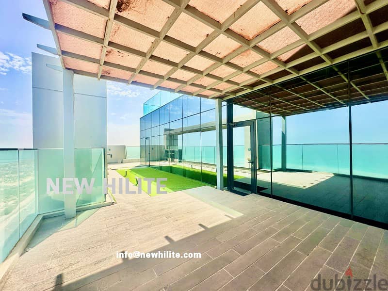 Luxury Seaview Penthouse with Terrace for Rent in Sabah Al Salem 6