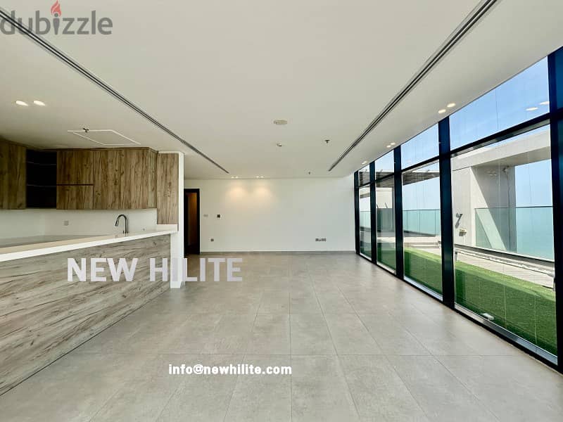 Luxury Seaview Penthouse with Terrace for Rent in Sabah Al Salem 9