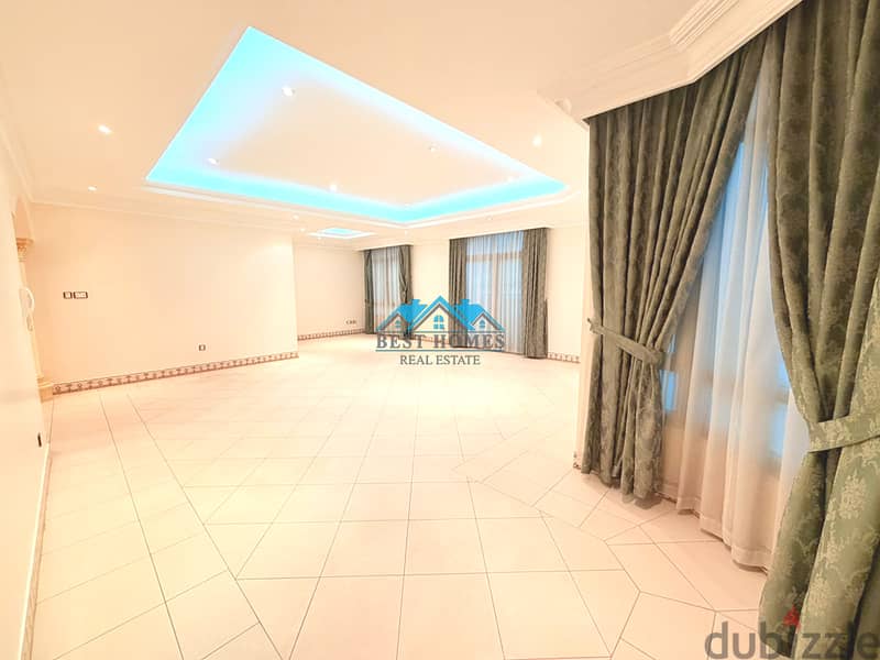Elegant 4 Bedroom Second Floor Apartment with Balcony in Salwa 1
