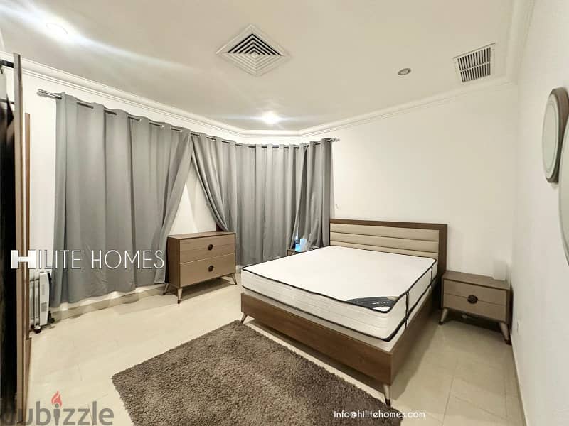 Furnished 3 bedroom apartments with balcony for rent in Sulaibikhat 1
