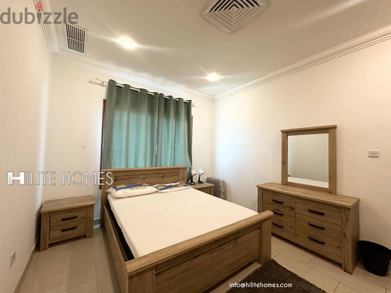 Furnished 3 bedroom apartments with balcony for rent in Sulaibikhat 5