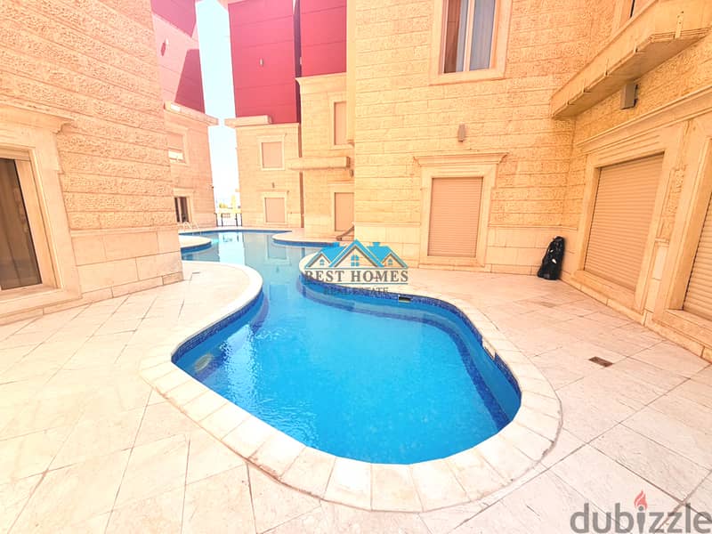 Stylish 2 Bedroom Sea View Apartment with Swimming Pool in Al Bida 7