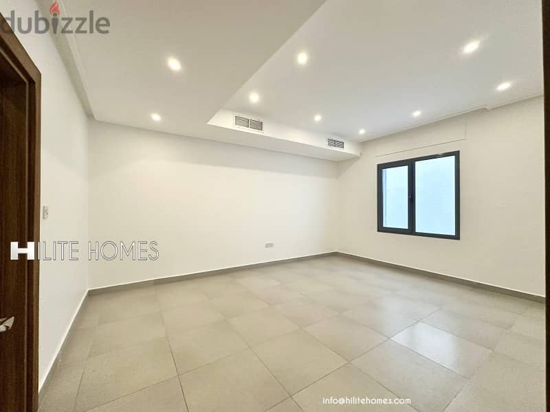 Three bedroom bright basement for rent with pool in Abu Fataira 3