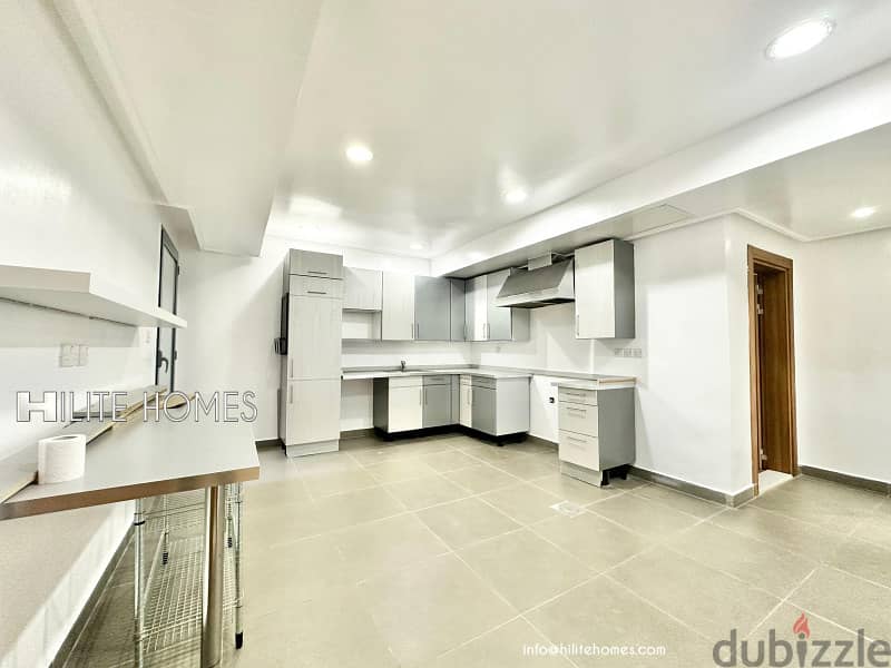 Three bedroom bright basement for rent with pool in Abu Fataira 11