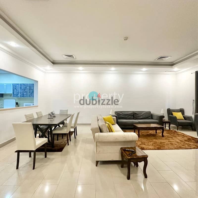 Furnished 3 bedroom apartments with balcony for rent in Sulaibikhat 6