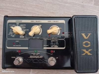 vox guitar effect padel. made in japan