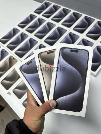 NEW Apple iPhone 15 Pro Max Factory Sealed