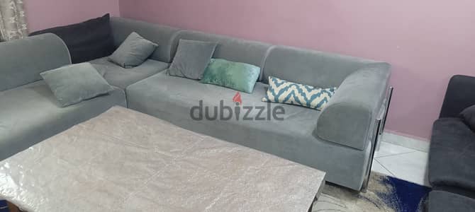 7 seater sofa set for sale ( 3 pieces)