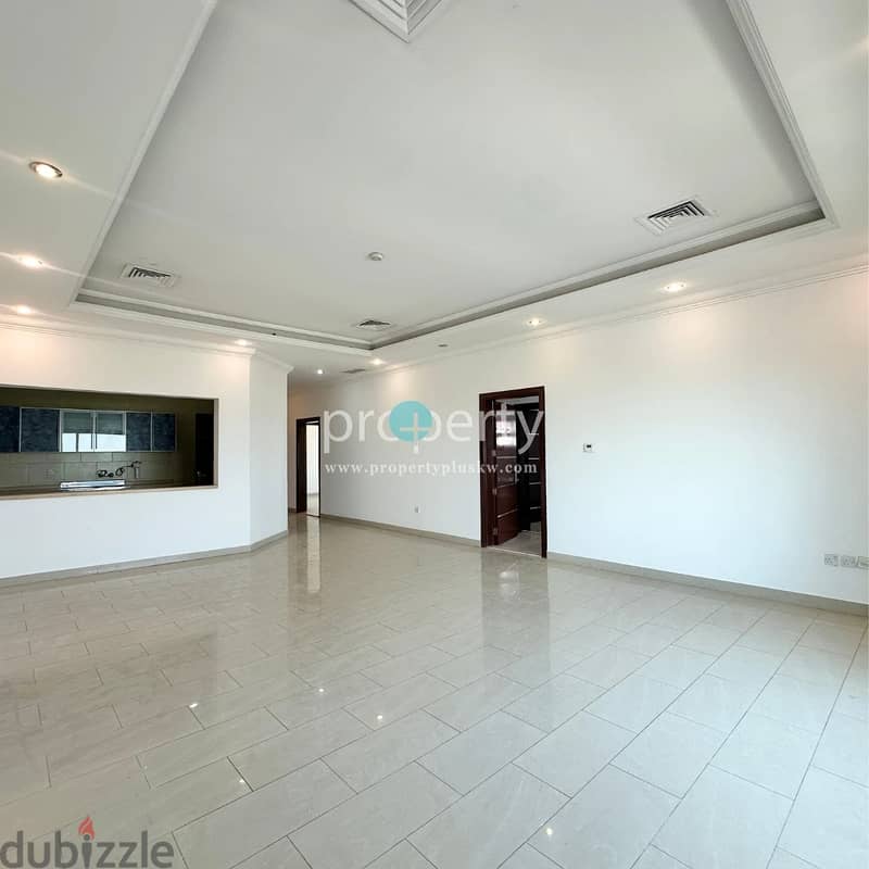 Unfurnished 3 bedroom apartments with balcony for rent in Sulaibikhat 13