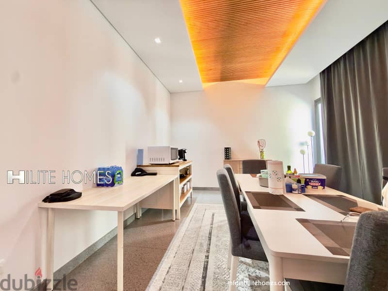 Modern three bedroom furnished apartment for rent in Sabha al Salem 11