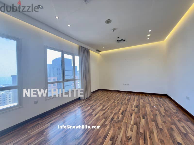 1 Bedroom Semi-Furnished Sea View Apartment for Rent in Salmiya 1