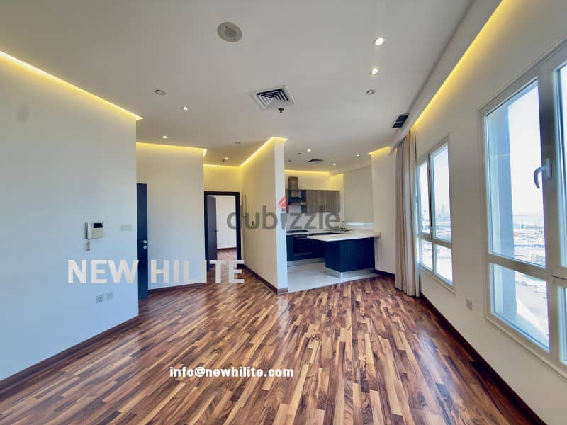 1 Bedroom Semi-Furnished Sea View Apartment for Rent in Salmiya 4