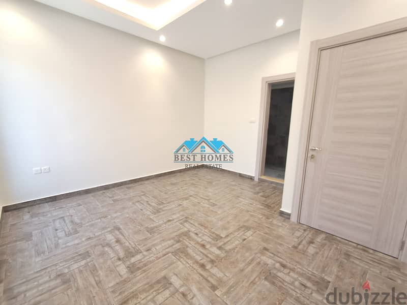 Modern 5 Bedrooms Floor Apartment with 2 Private Entrances in Shaab 16