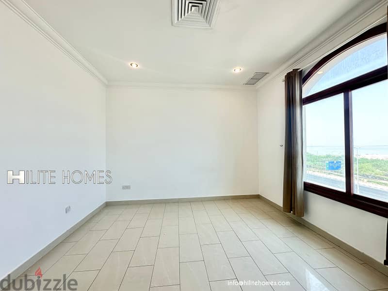 Unfurnished 3 bedroom apartments with balcony for rent in Sulaibikhat 7