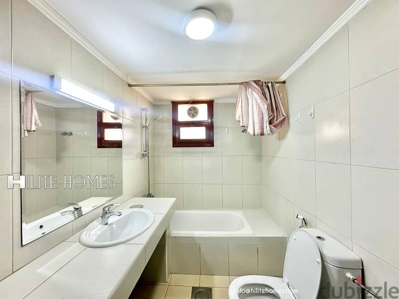Unfurnished 3 bedroom apartments with balcony for rent in Sulaibikhat 10