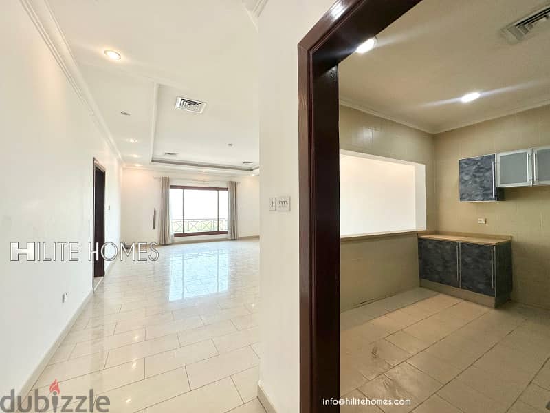Unfurnished 3 bedroom apartments with balcony for rent in Sulaibikhat 12
