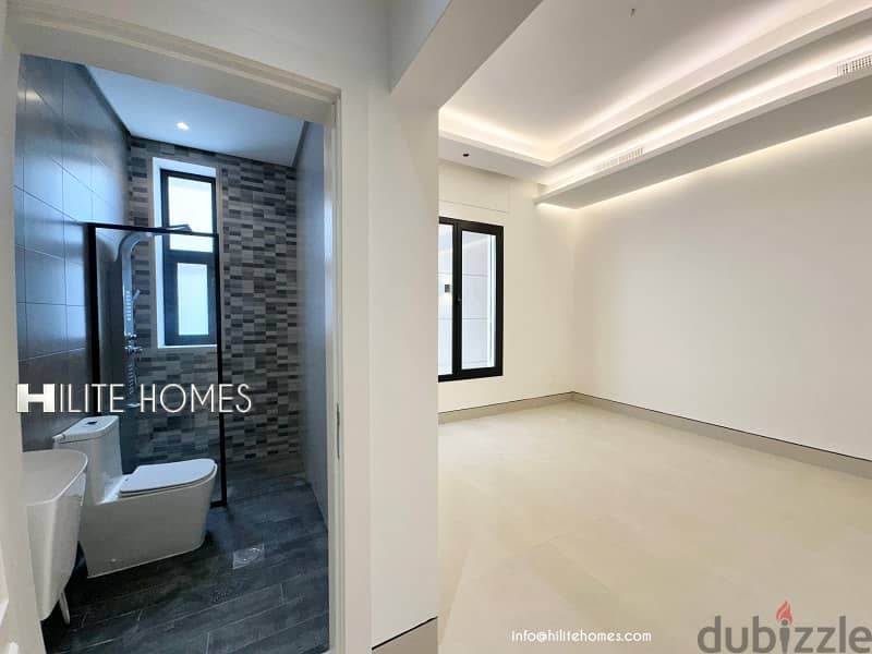 Three bedroom basement apartment for rent in Salmiya 2