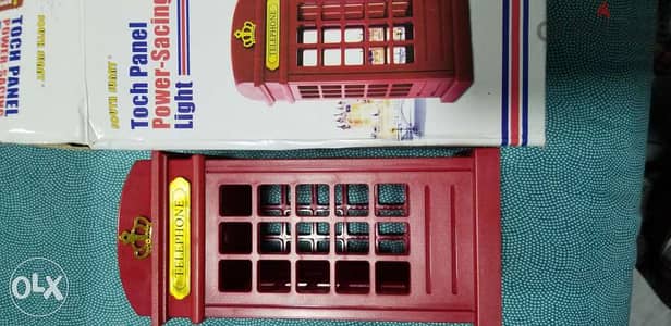 London telephone booth light never used