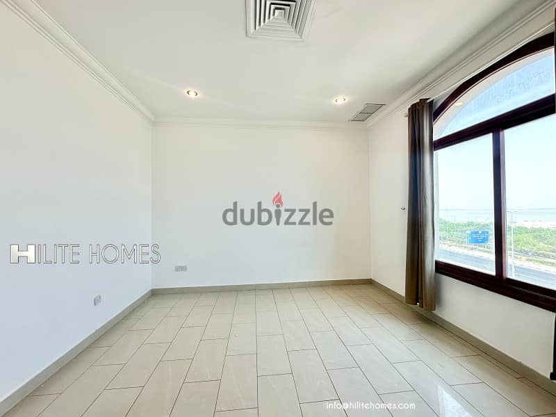 Unfurnished 3 bedroom apartments with balcony for rent in Sulaibikhat 7