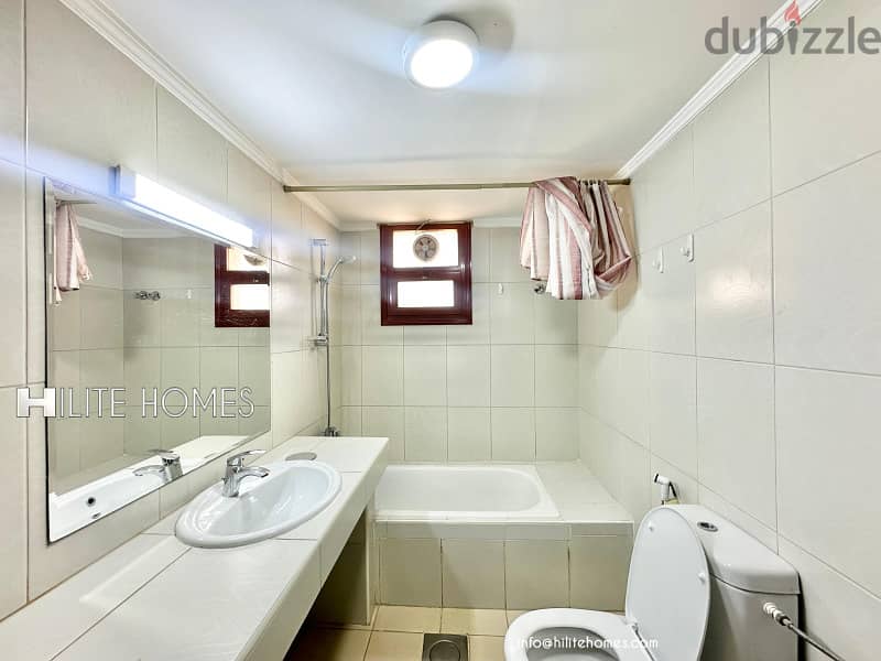 Unfurnished 3 bedroom apartments with balcony for rent in Sulaibikhat 10