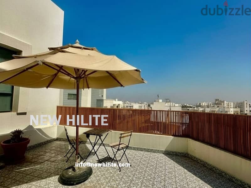 Modern 3 Master Bedroom Apartment for Rent in Jabriya with Balcony 3