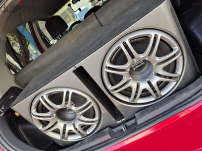 Polk audio dual car  subwoofer
