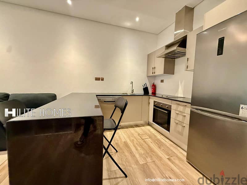 Modern fully furnished one bedroom apartment for rent in Salwa 12