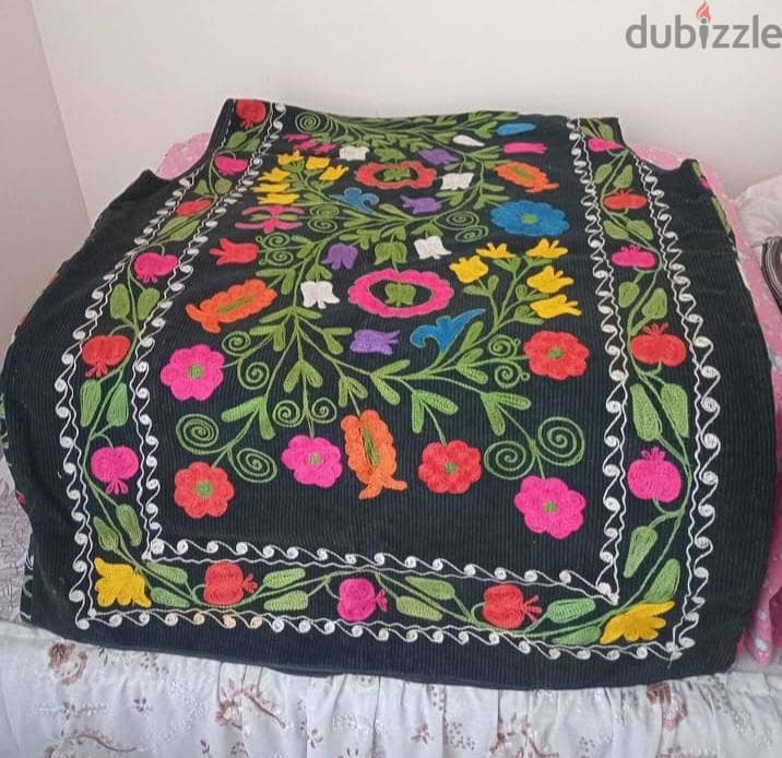Brand new hand embroidered vest (سديري) - 25.5x32 inches 1